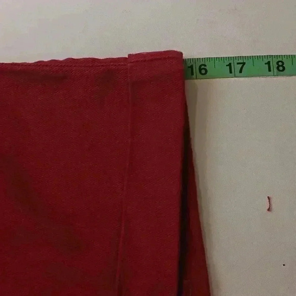 " FORE WARNED‎ " Ladies vintage 100% cotton red shorts sz 8 - Picture 7 of 9